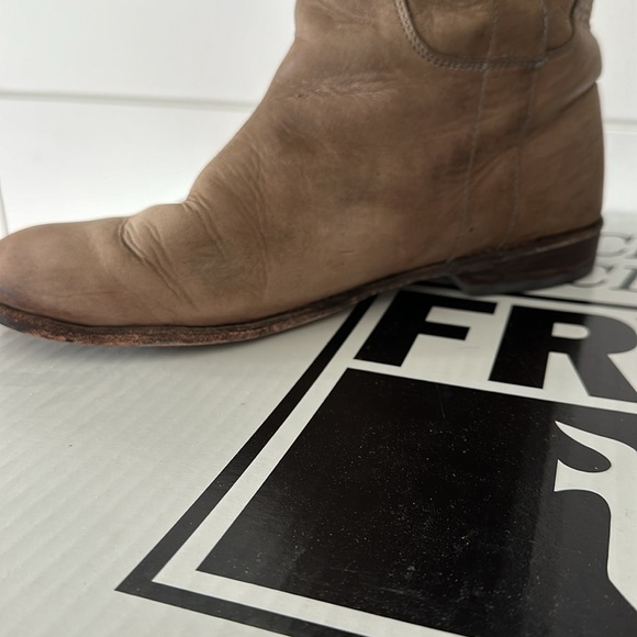FRYE Paige // Grey Riding Boots // 9.5 - Picture 9 of 9